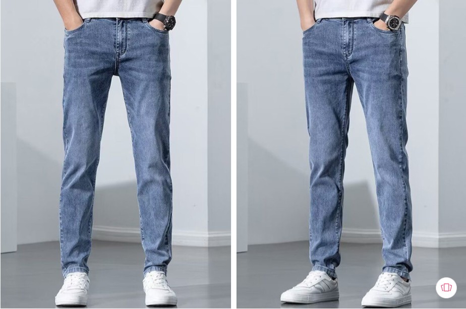 Washing Finished Denim Pants